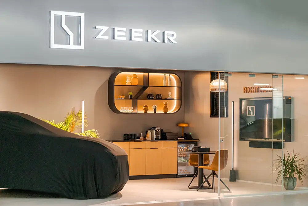 Zeekr Car Showroom